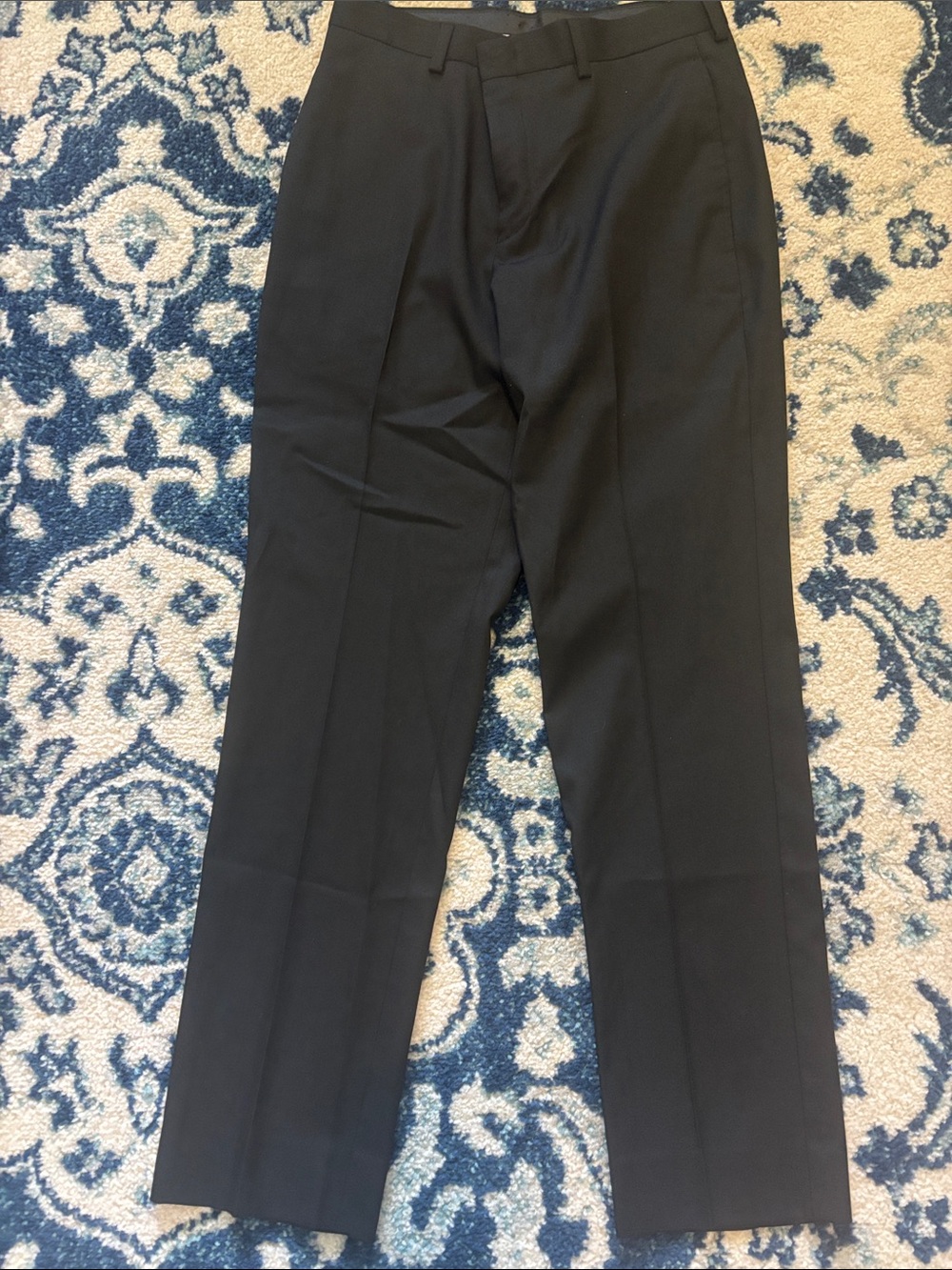 Tailored Black Dress Pants for Men — Modern Straight Leg